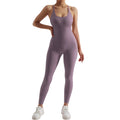 Macacão Fitness Feminino Cintura Modeladora – Alças Cruzadas e Efeito Levanta Bumbum