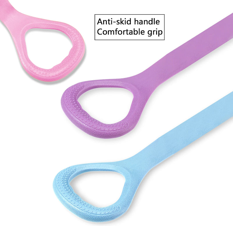 Faixa Elástica de Resistência com Alças – Ideal para Yoga, Pilates e Alongamento