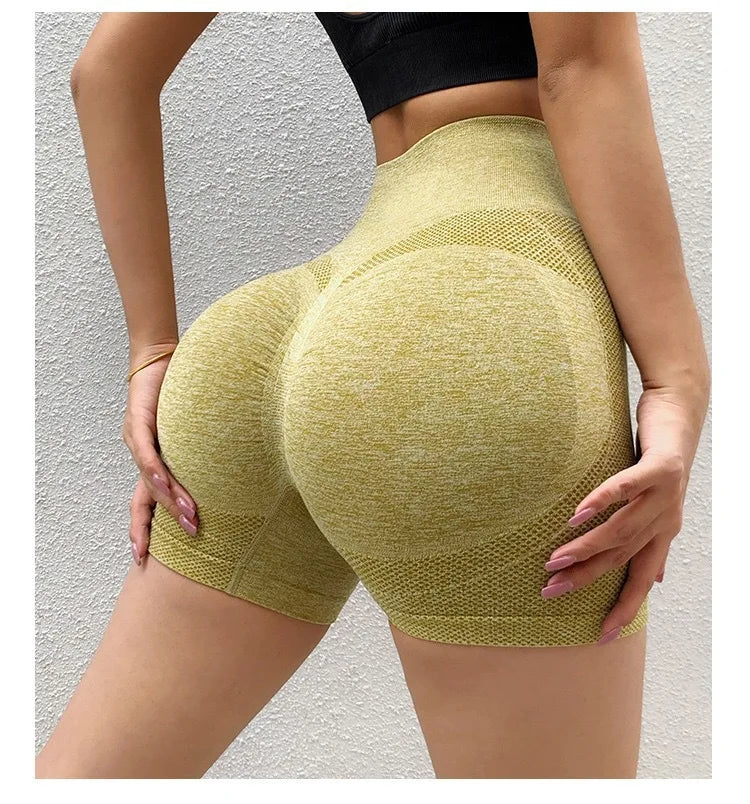 Shorts Modelador Fitness Feminino – Cintura Alta e Efeito Levanta Bumbum