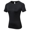 Camiseta de Compressão Feminina Manga Curta