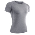 Camiseta de Compressão Feminina Manga Curta