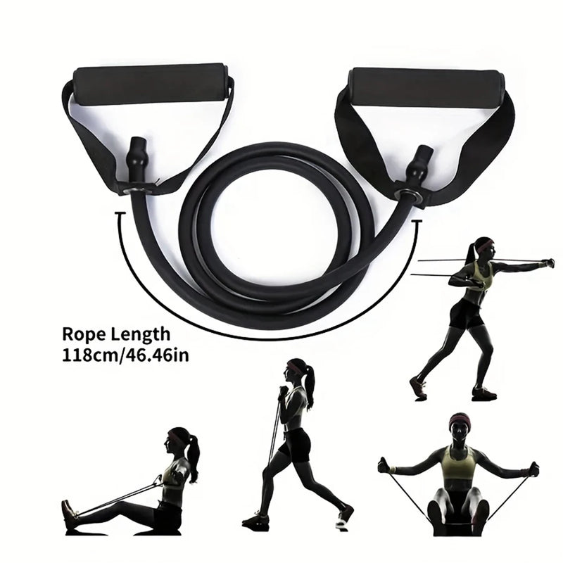 Extensor Elástico de Resistência com Pegadas