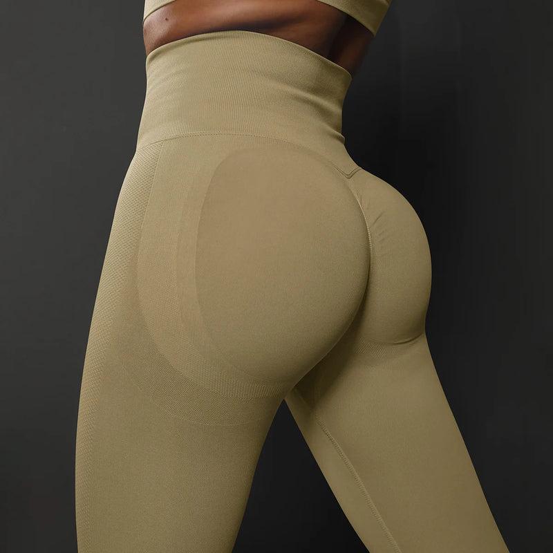 Legging Cintura Alta Sem Costura – Efeito Levanta Bumbum