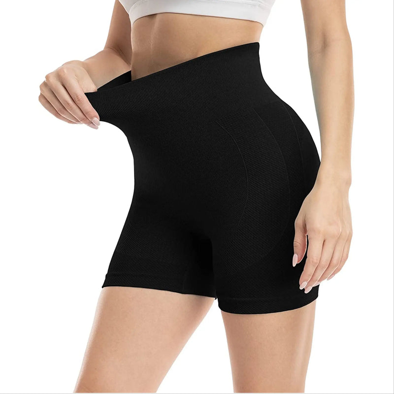 Shorts Modelador Fitness Feminino – Cintura Alta e Efeito Levanta Bumbum
